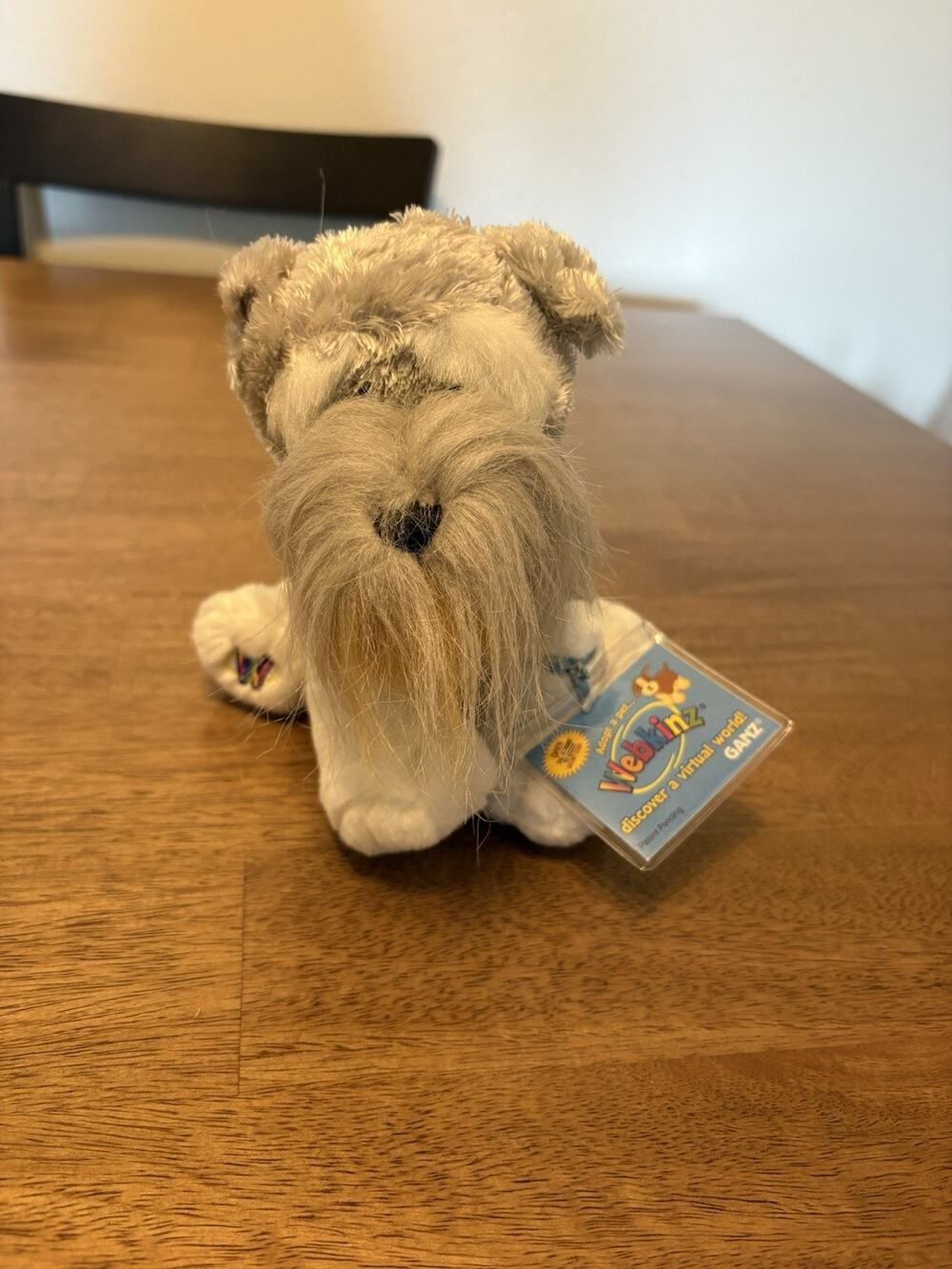 Webkinz HM159 Schnauzer Plush w/ Sealed Unused Code Ganz Stuffed Dog New‎ NWT